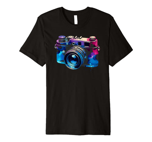 Camera Photographer Photography T-Shirt - Minimalist Print Men Women - T-Shirt, Sweatshirt, Hoodie