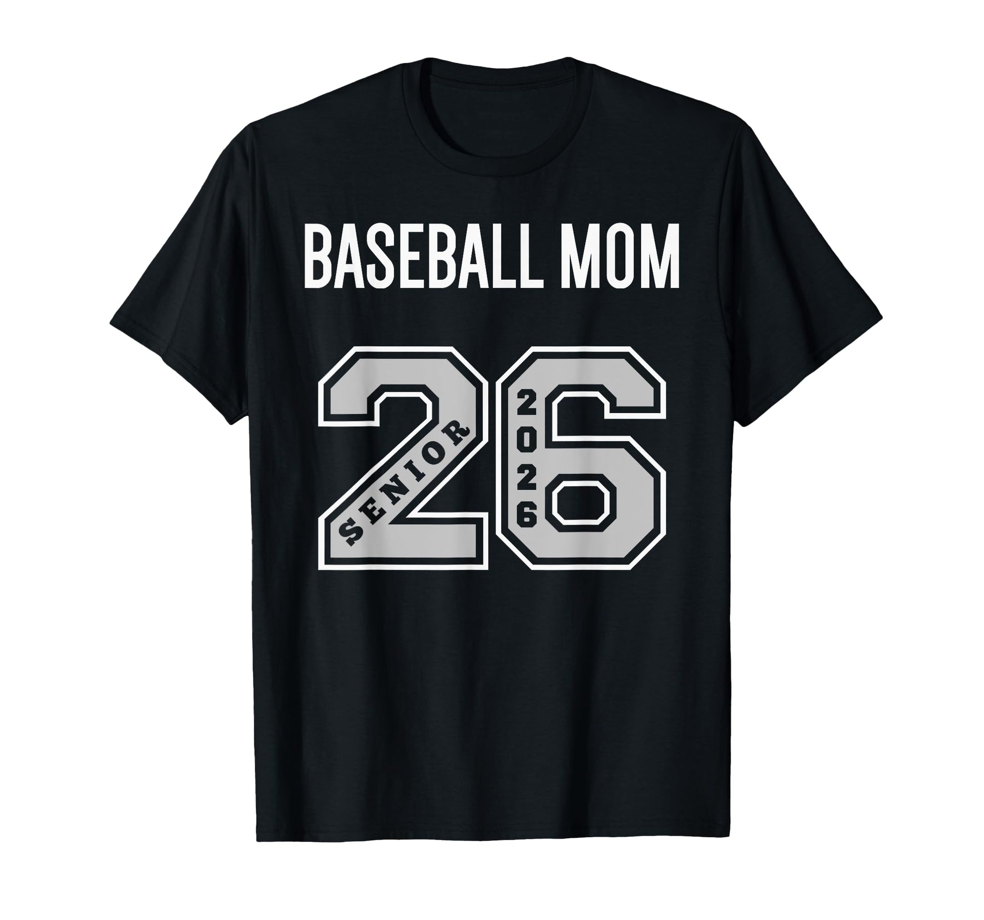Baseball Mom 2026 Senior Baseball Mom T-Shirt - Trendy Graphic Unisex - T-Shirt, Sweatshirt, Hoodie