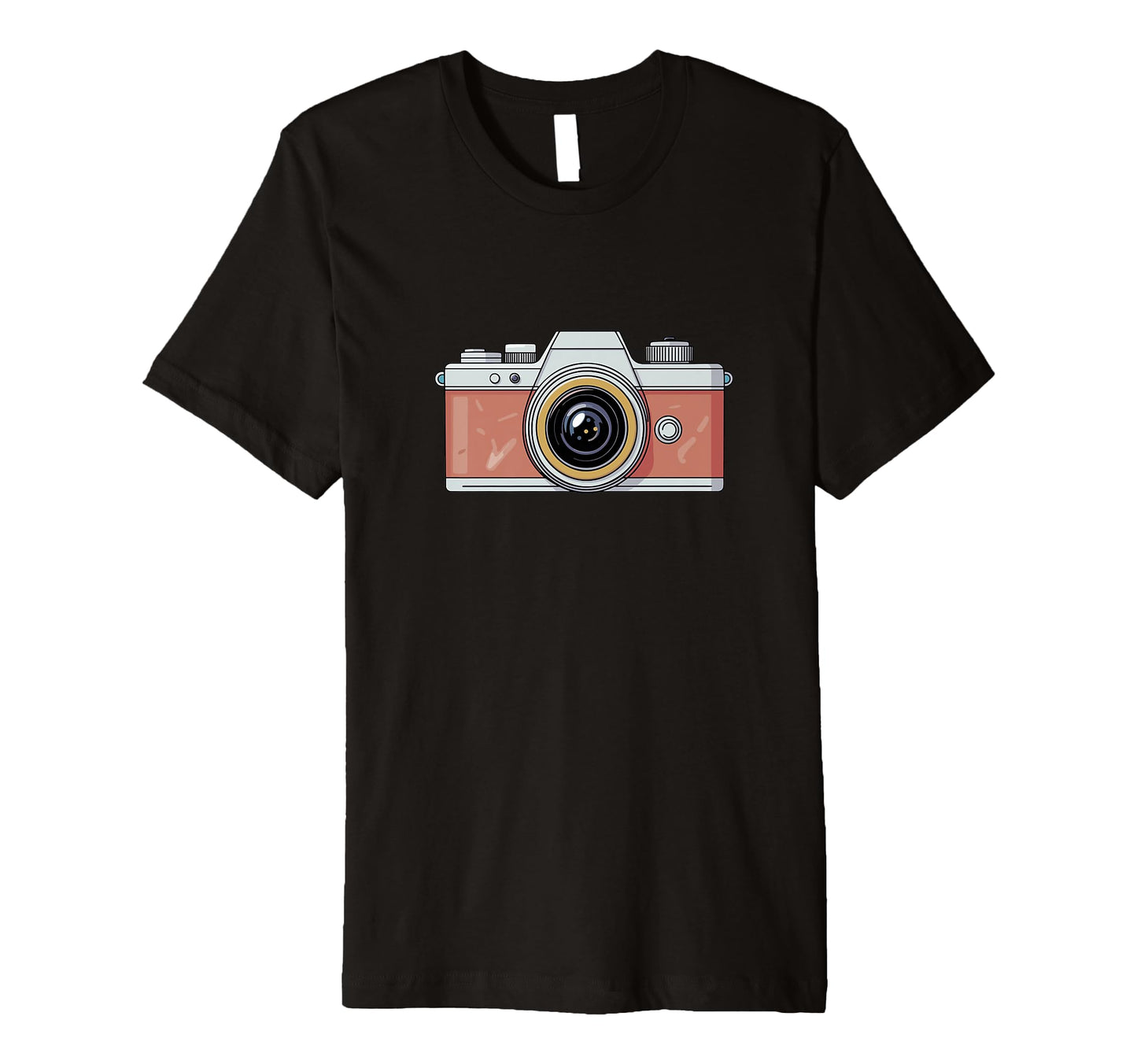 Photographer Camera Illustration T-Shirt - Streetwear Style for Adults - T-Shirt, Sweatshirt, Hoodie