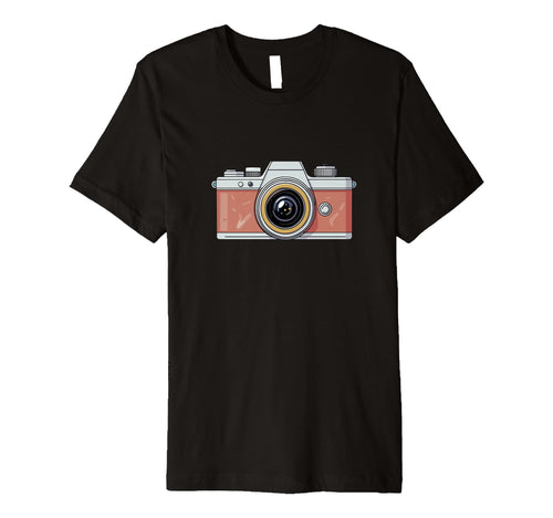 Photographer Camera Illustration T-Shirt - Streetwear Style for Adults - T-Shirt, Sweatshirt, Hoodie