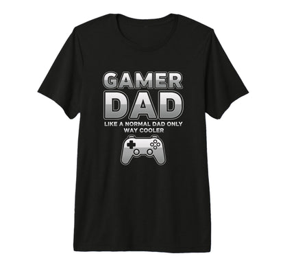 Gamer Dad Funny Dad Fathers Day T-Shirt - Aesthetic Graphic Unisex - T-Shirt, Sweatshirt, Hoodie