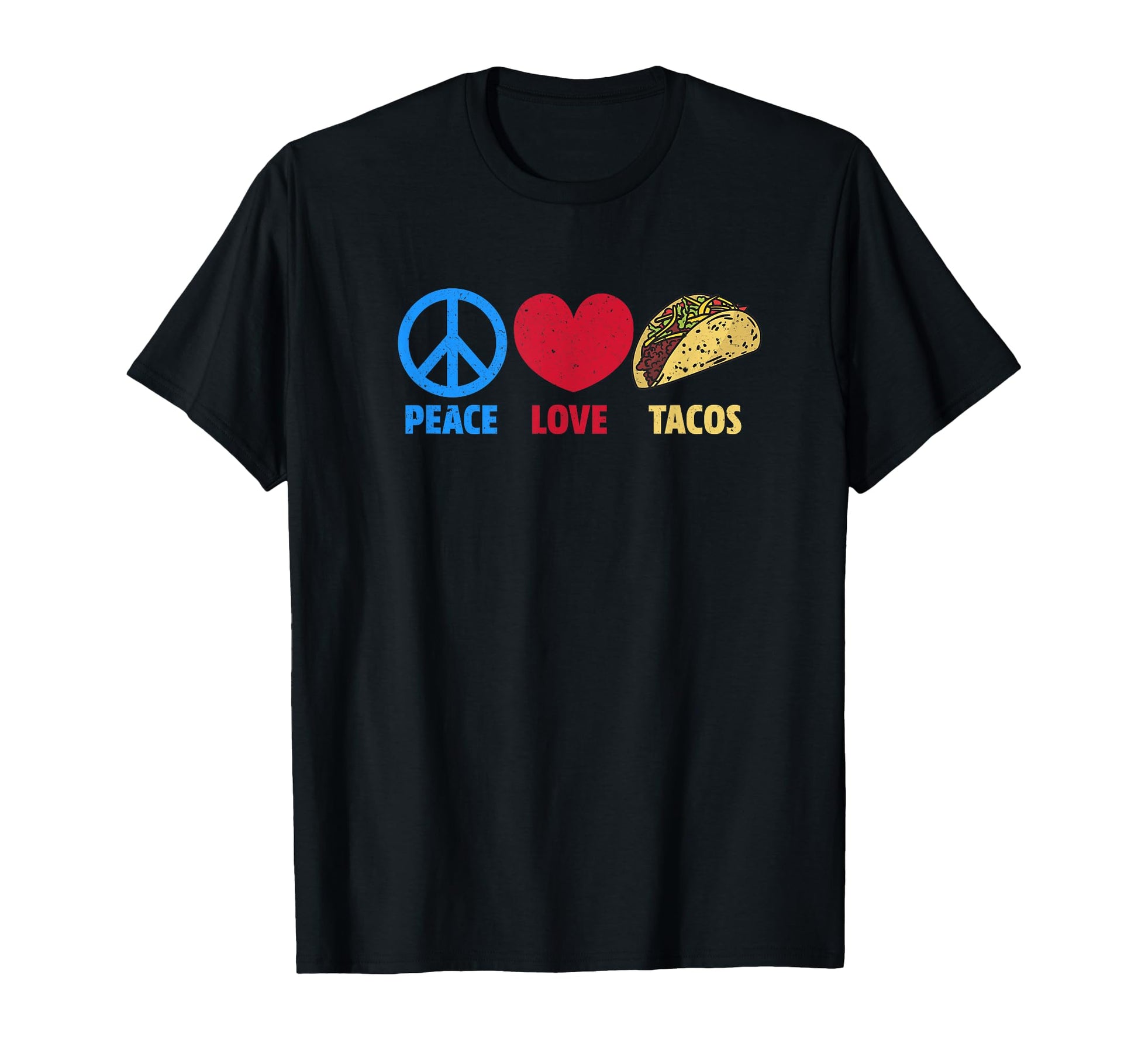 Amor Paz Y Tacos Love Peace And Tacos T-Shirt - Streetwear Style for Adults - T-Shirt, Sweatshirt, Hoodie