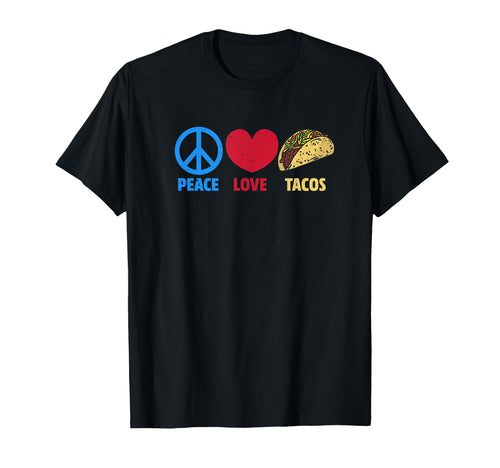 Amor Paz Y Tacos Love Peace And Tacos T-Shirt - Streetwear Style for Adults - T-Shirt, Sweatshirt, Hoodie