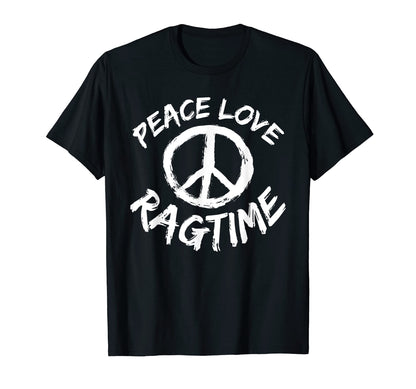 Jazz Ragtime Jazz Music Peace T-Shirt - Casual Everyday Wear Men Women - T-Shirt, Sweatshirt, Hoodie
