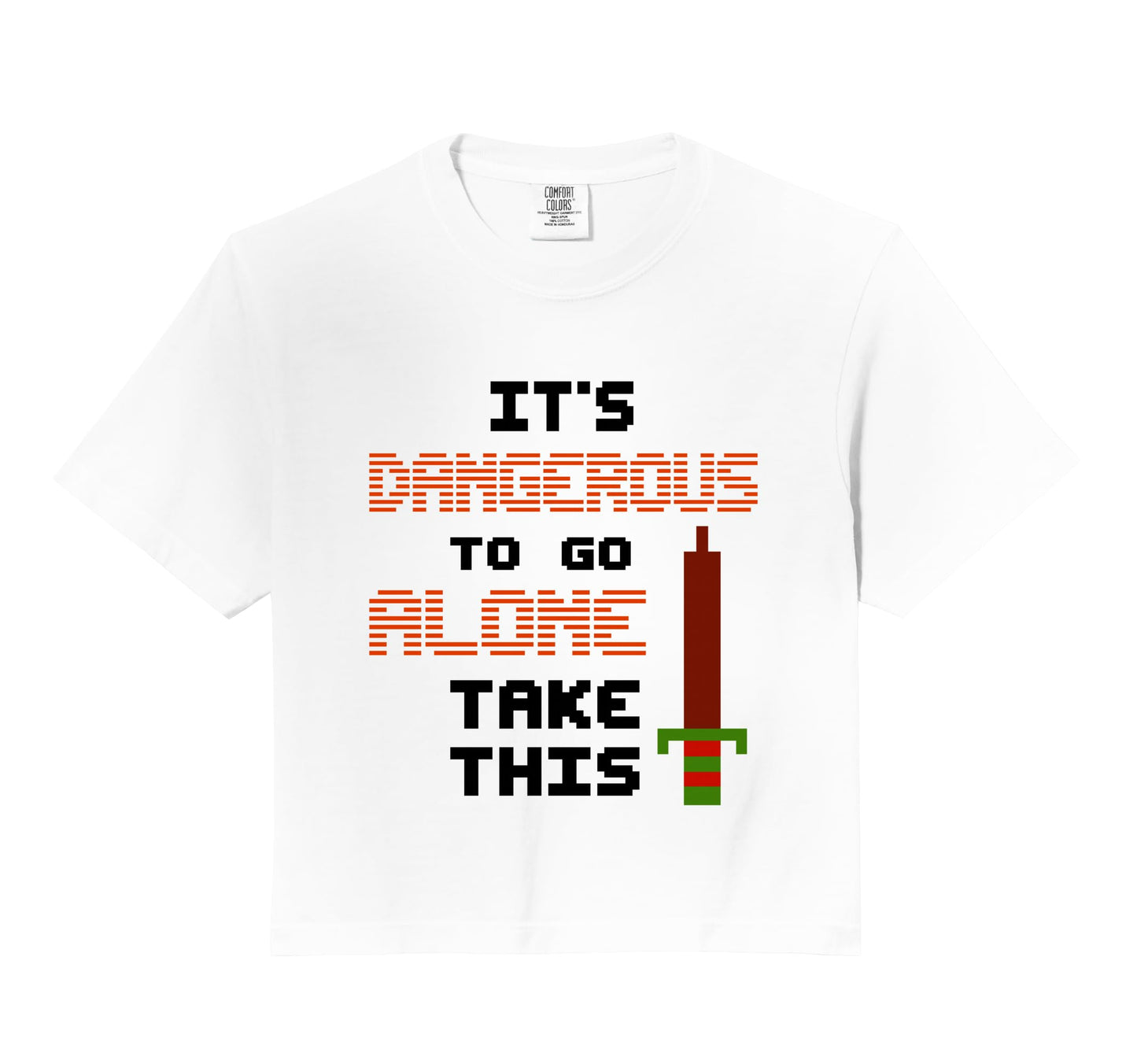 Its Dangerous To Go Alone Take This Hoodie - Aesthetic Graphic for Adults - T-Shirt, Sweatshirt, Hoodie