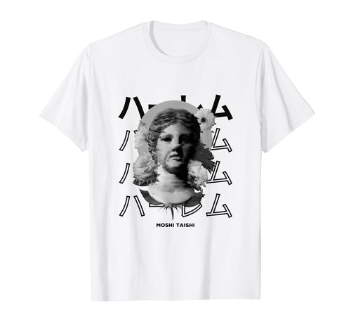 Vaporwave Statue Aesthetic Art Glitch T-Shirt - Unique Graphic Men Women - T-Shirt, Sweatshirt, Hoodie