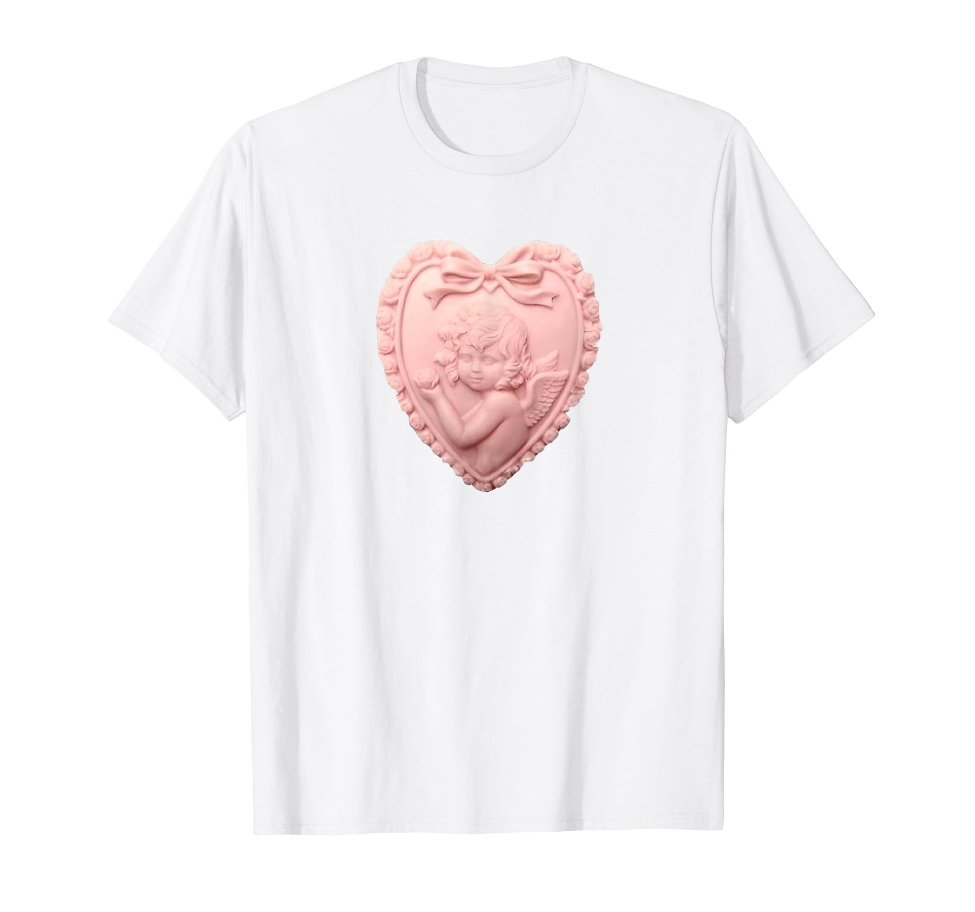 Angel Coquette Girlcore Y2K Aesthetic T-Shirt - Streetwear Style for Adults - T-Shirt, Sweatshirt, Hoodie
