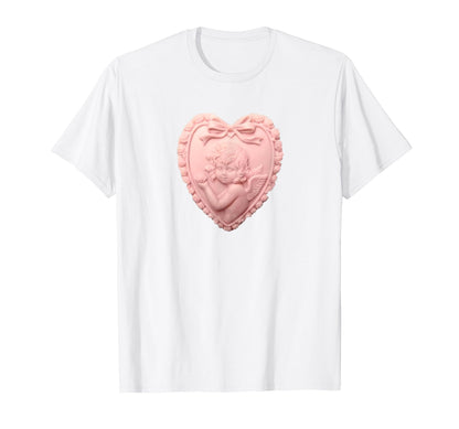 Angel Coquette Girlcore Y2K Aesthetic T-Shirt - Streetwear Style for Adults - T-Shirt, Sweatshirt, Hoodie