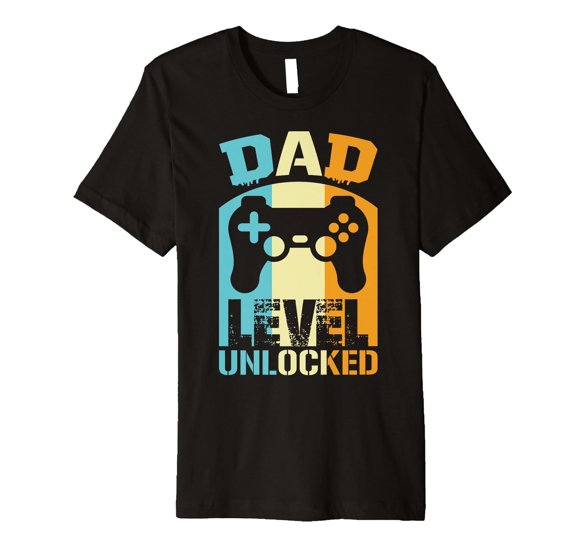 Mens Dad Level Unlocked Gaming T-Shirt - Streetwear Style for Adults - T-Shirt, Sweatshirt, Hoodie