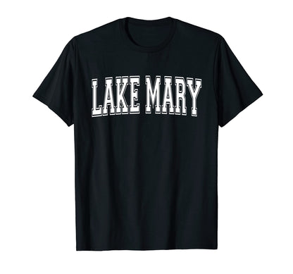 Lake Mary Fl Florida Usa Sports T-Shirt - Custom Art Print for Adults - T-Shirt, Sweatshirt, Hoodie