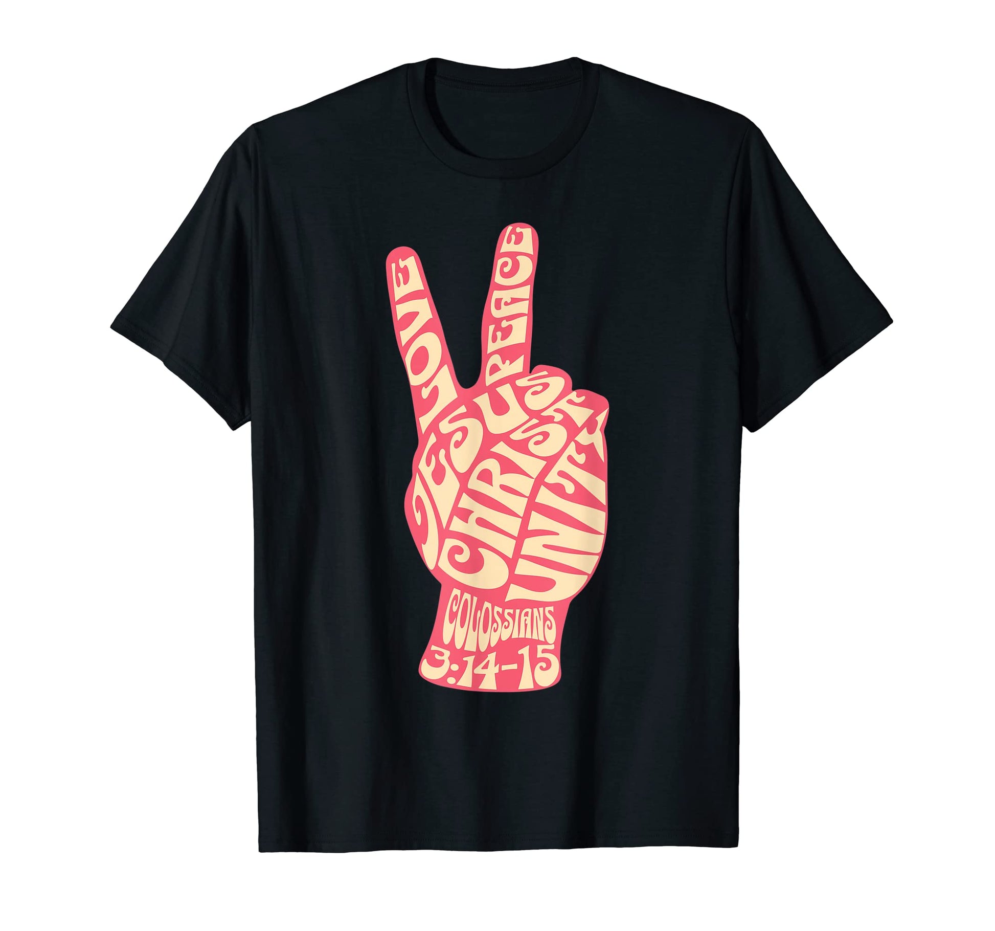 Jesus Christ Love Peace Unity T-Shirt - Custom Art Print for Adults - T-Shirt, Sweatshirt, Hoodie