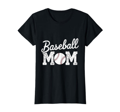 Baseball Mom Proud Supportive T-Shirt - Trendy Graphic Men Women - T-Shirt, Sweatshirt, Hoodie