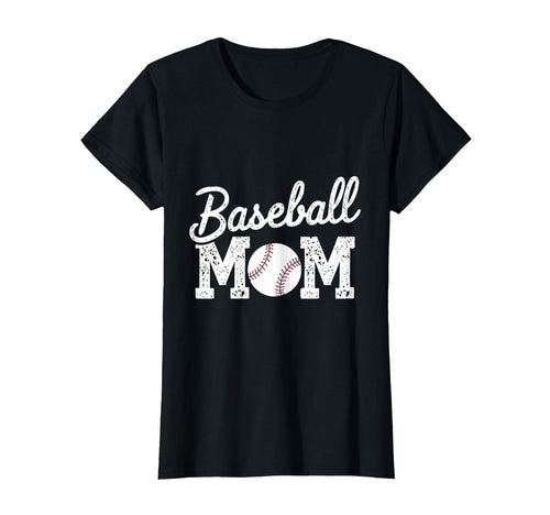 Baseball Mom Proud Supportive T-Shirt - Trendy Graphic Men Women - T-Shirt, Sweatshirt, Hoodie