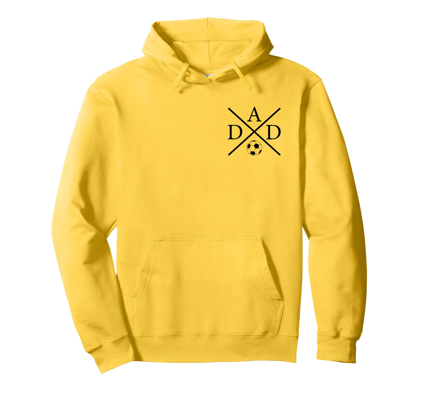 Soccer Dad Fathers Day Game Day Hoodie - Aesthetic Graphic for Adults - T-Shirt, Sweatshirt, Hoodie