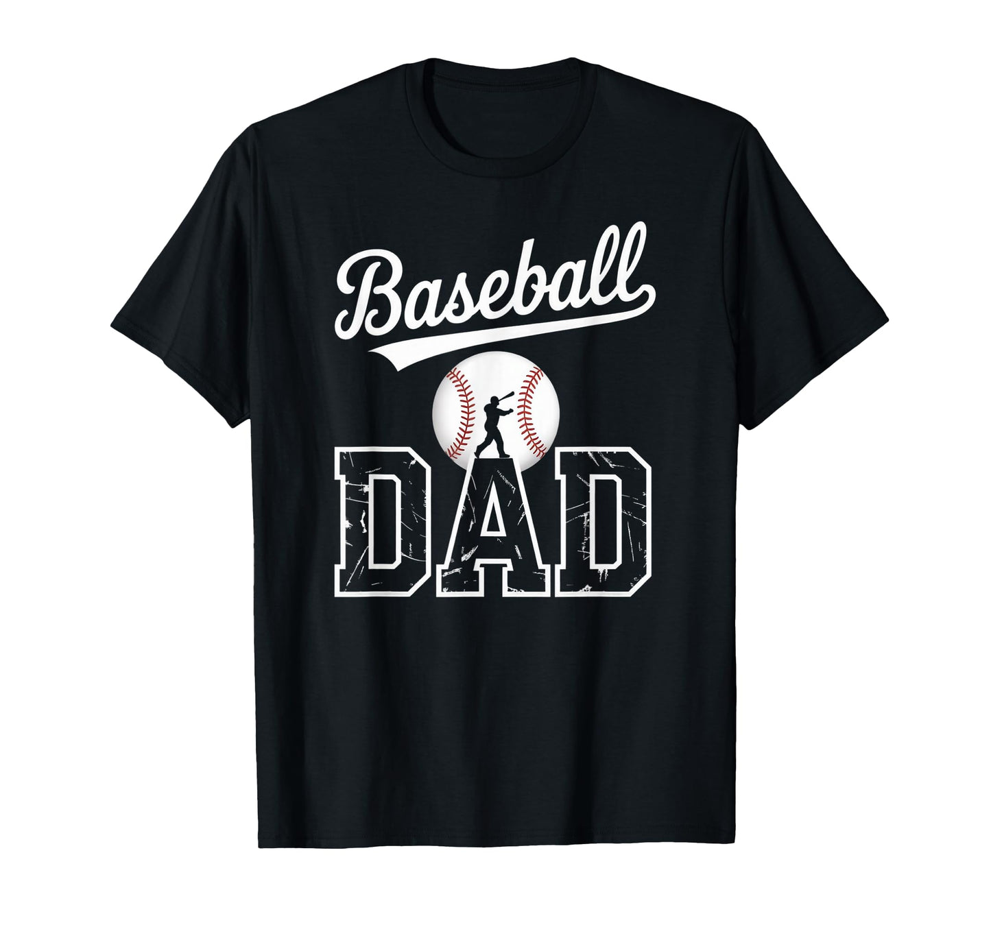 Baseball Dad Funny Sport Father Outfit T-Shirt - Graphic Print Men Women - T-Shirt, Sweatshirt, Hoodie