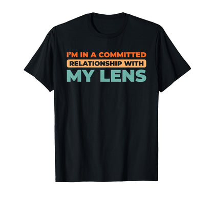Photography Camera Photographer T-Shirt - Custom Art Print Unisex - T-Shirt, Sweatshirt, Hoodie