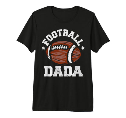 Mens Football Dada Distressed T-Shirt - Custom Art Print Men Women - T-Shirt, Sweatshirt, Hoodie