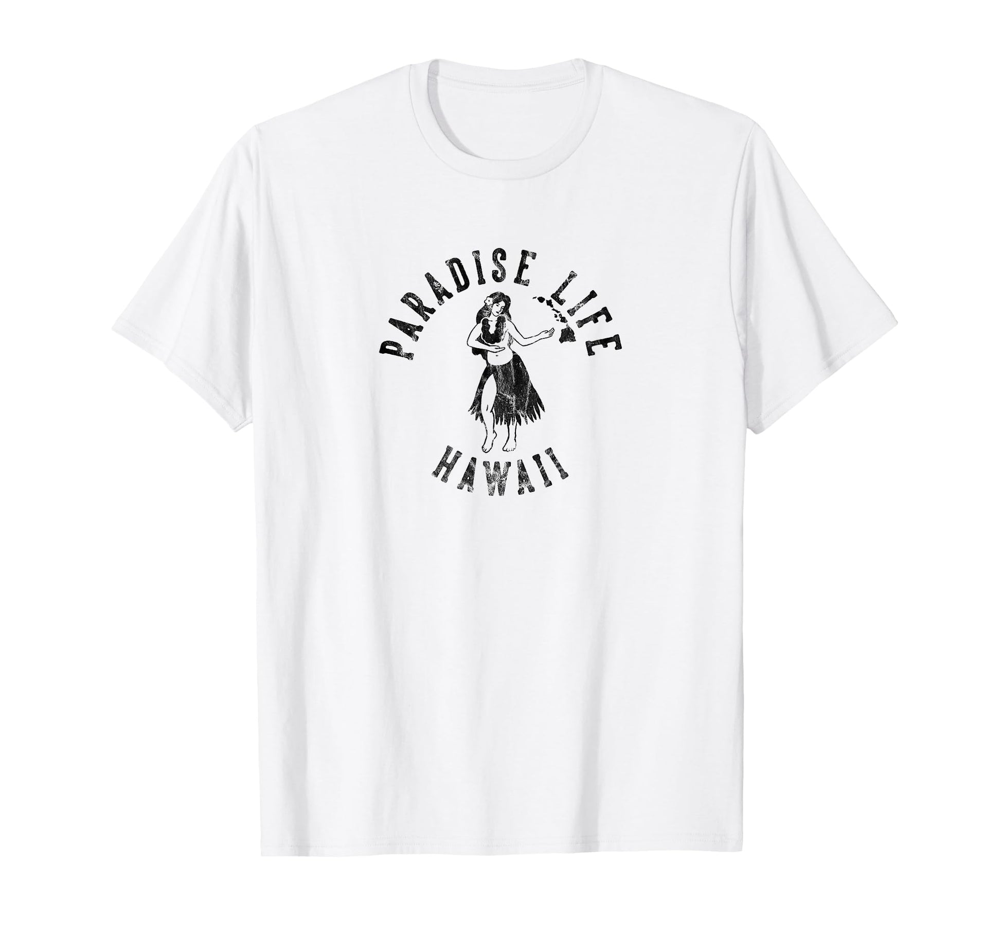 Paradise Life Hula T-Shirt - Aesthetic Graphic Unisex - T-Shirt, Sweatshirt, Hoodie