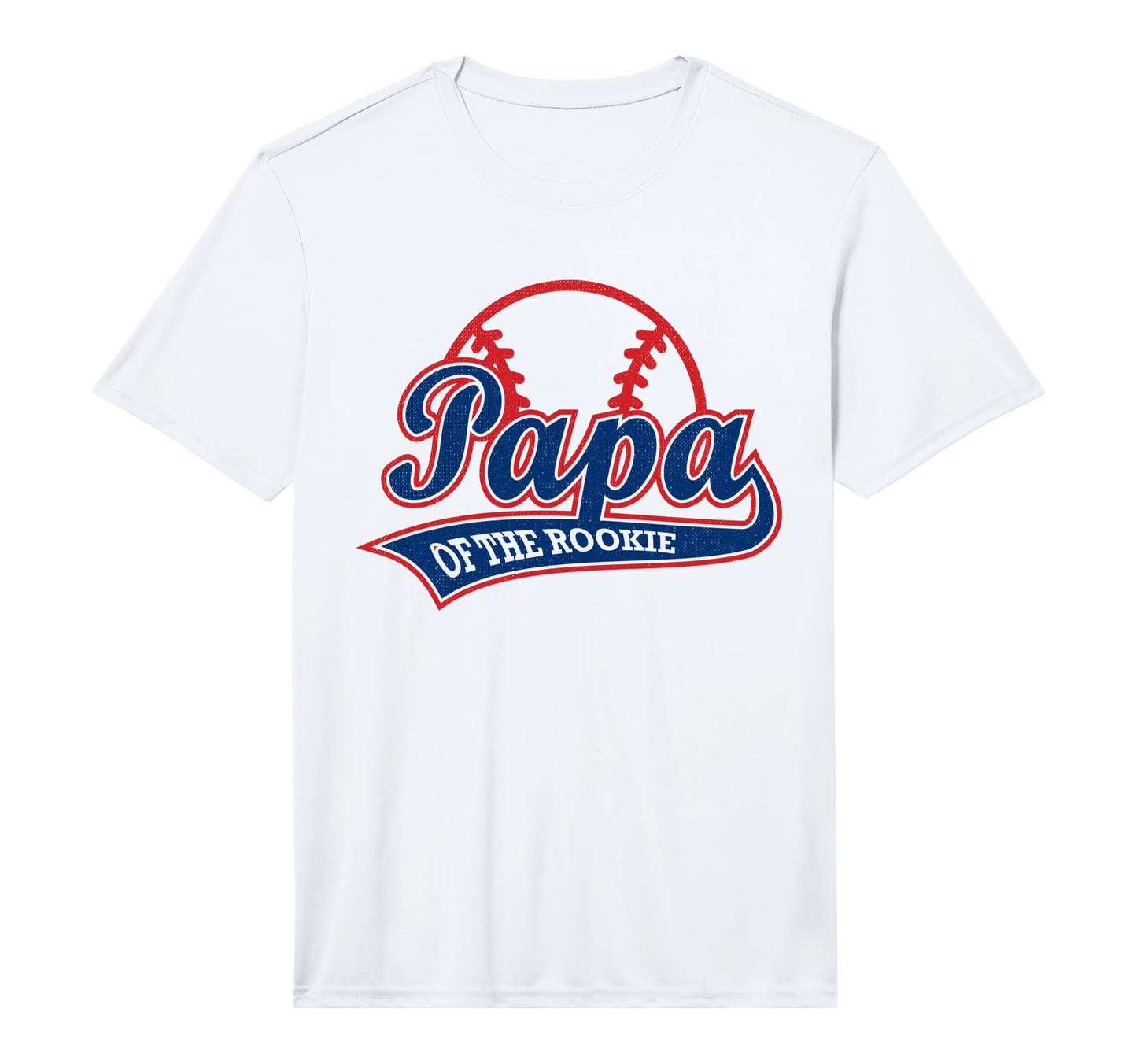 Funny Baseball Dad Rookie Performance T-Shirt - Custom Art Print for Adults - T-Shirt, Sweatshirt, Hoodie