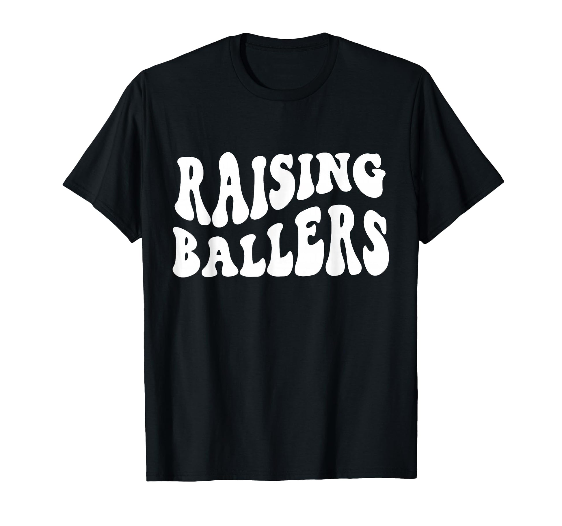 Raising Ballers Proud Mom T-Shirt - Aesthetic Graphic Unisex - T-Shirt, Sweatshirt, Hoodie