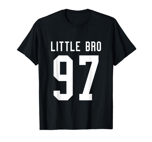 Number 97 Little Bro Biggest Fan T-Shirt - Trendy Graphic Men Women - T-Shirt, Sweatshirt, Hoodie