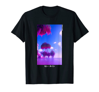 90S Japanese Vaporwave Art Otaku T-Shirt - Fun Novelty Design Unisex - T-Shirt, Sweatshirt, Hoodie
