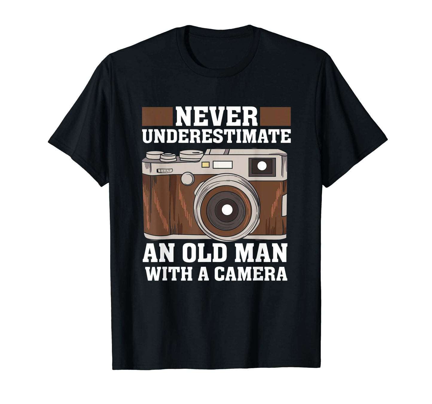 Old Camera Photography T-Shirt - Streetwear Style for Adults - T-Shirt, Sweatshirt, Hoodie