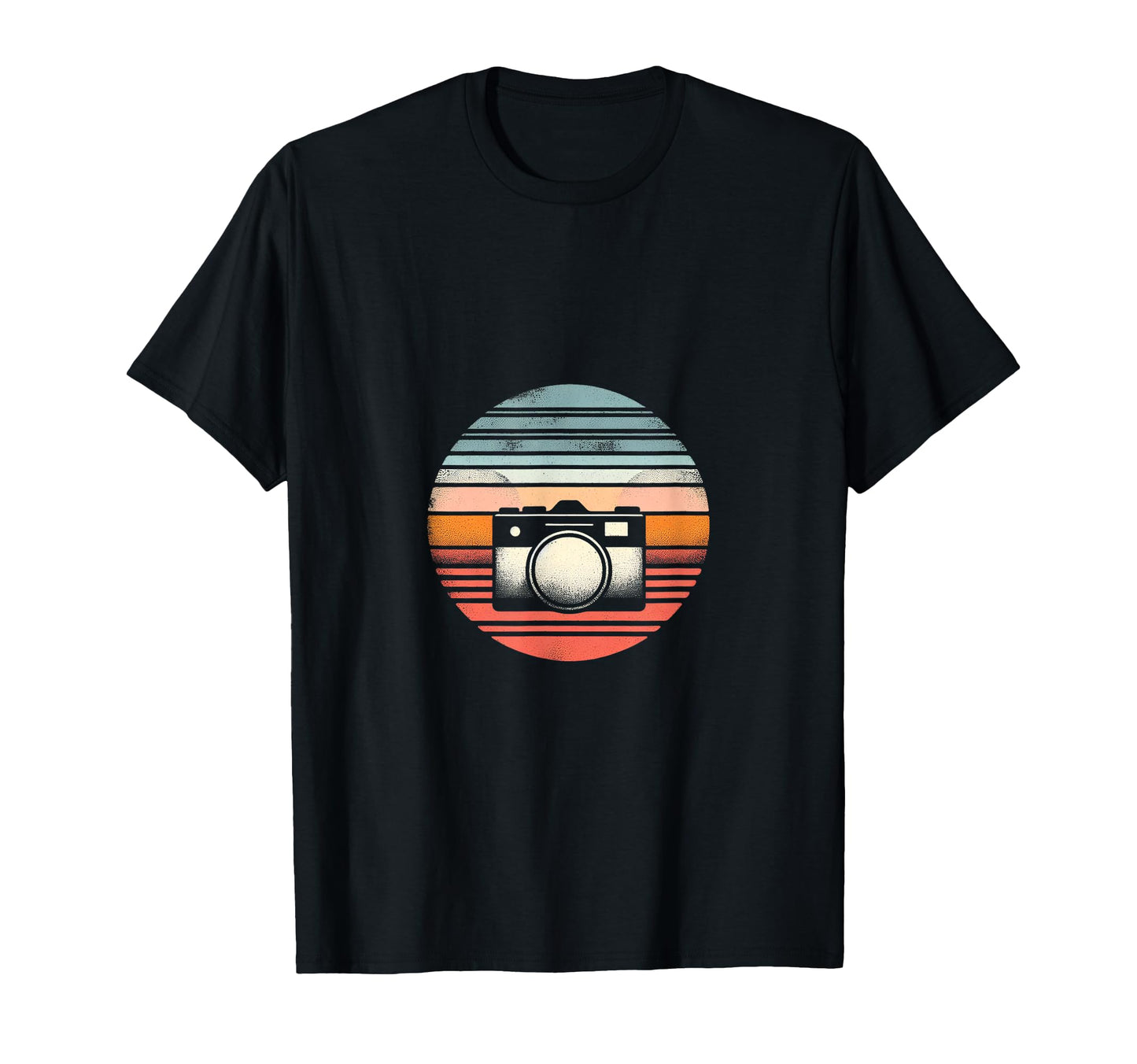 Camera Sunset T-Shirt - Novelty Apparel for Adults - T-Shirt, Sweatshirt, Hoodie