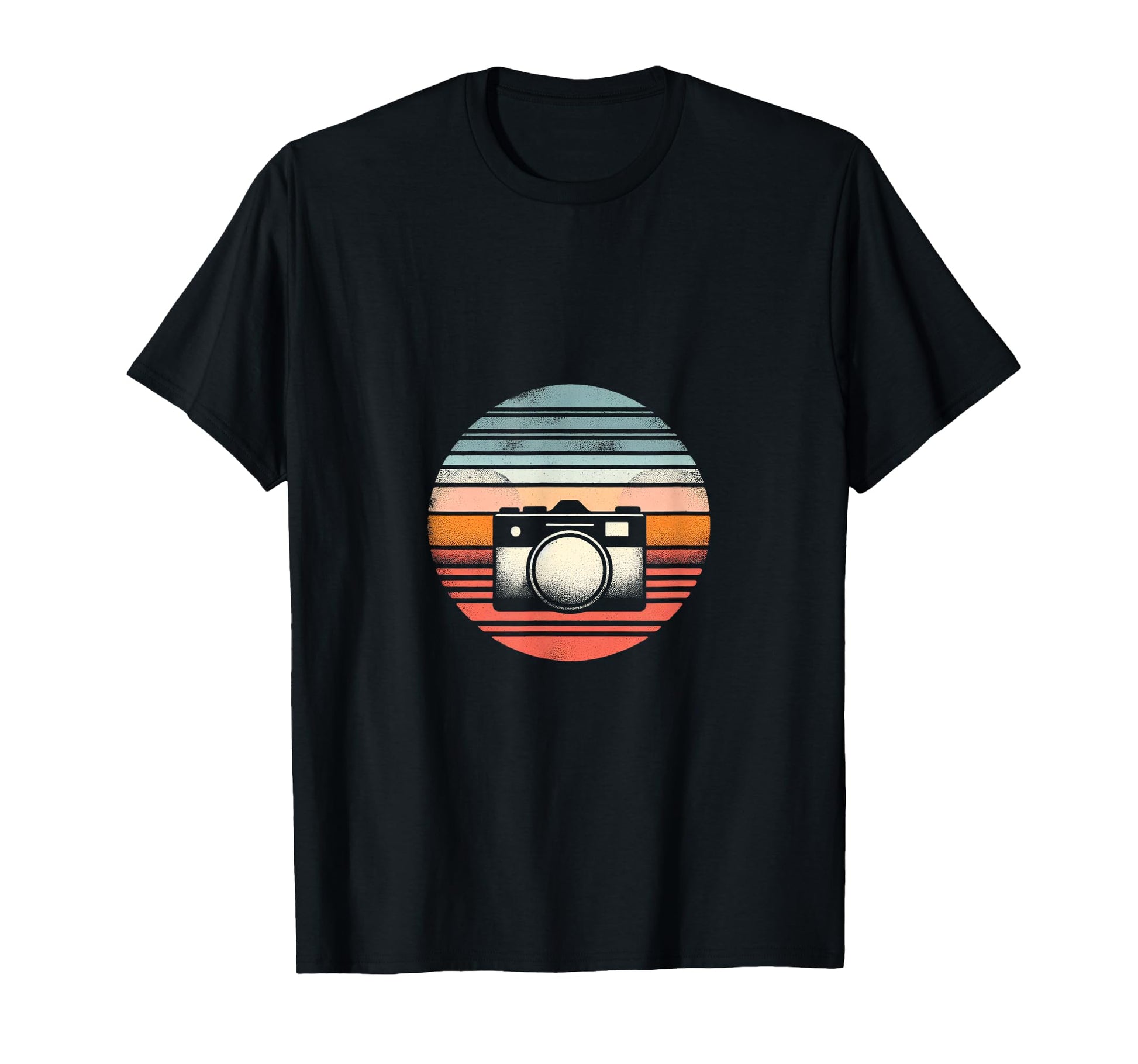 Camera Sunset T-Shirt - Novelty Apparel for Adults - T-Shirt, Sweatshirt, Hoodie