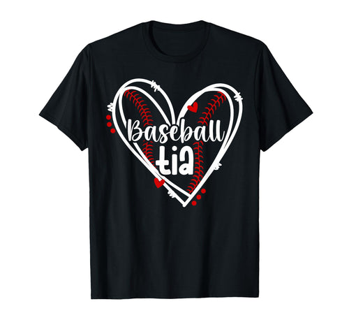 Baseball Tia Heart Tia Baseball T-Shirt - Minimalist Print for Adults - T-Shirt, Sweatshirt, Hoodie