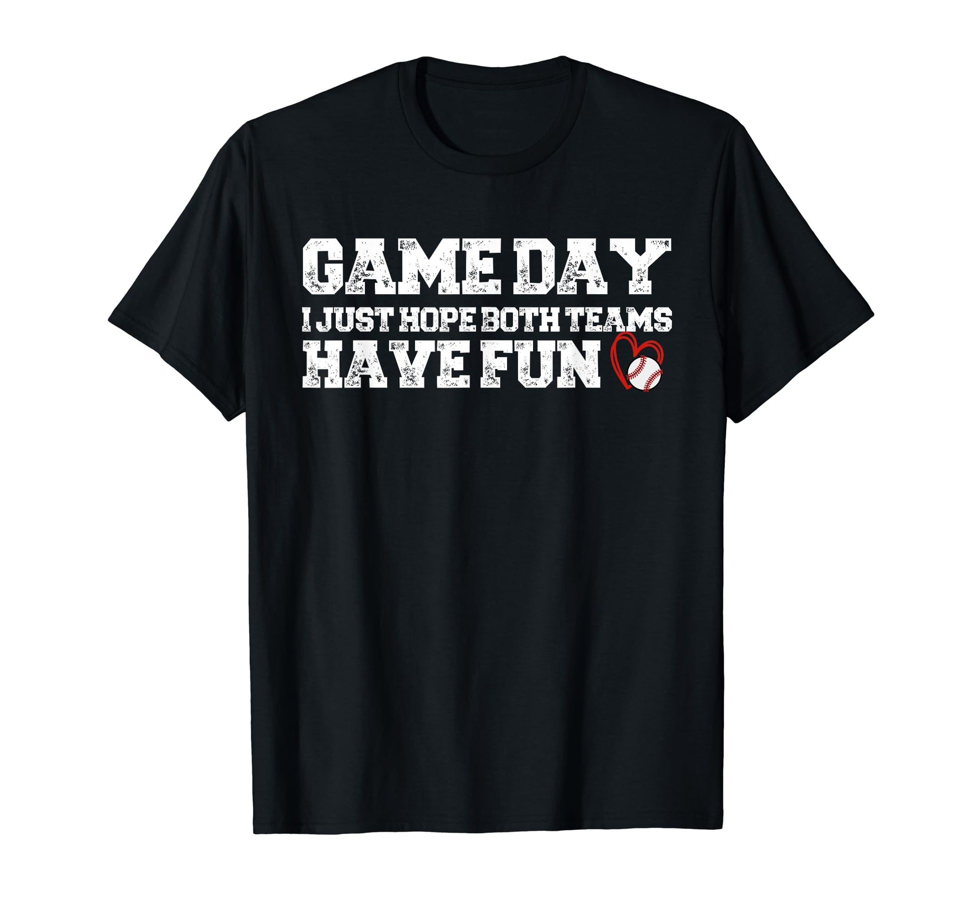 Game Day Baseball Lovers Sayings Parents T-Shirt - Custom Art Print Unisex - T-Shirt, Sweatshirt, Hoodie