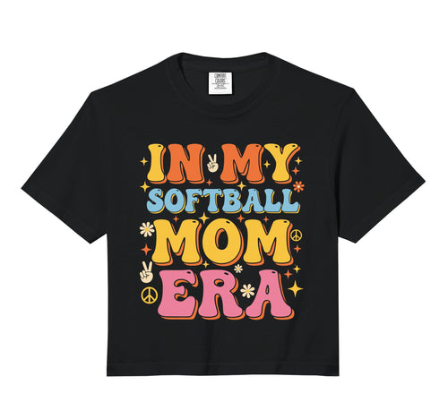 My Softball Mom Era Softball Mama Sports T-Shirt - Graphic Print Men Women - T-Shirt, Sweatshirt, Hoodie