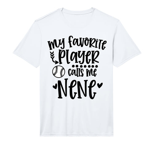 My Favorite Baseball Player Calls Me T-Shirt - Unique Graphic for Adults - T-Shirt, Sweatshirt, Hoodie