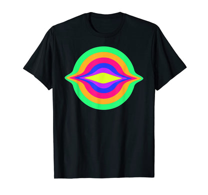 Drippy Yoga Trippy Glitch Multicolor T-Shirt - Fun Novelty Design Unisex - T-Shirt, Sweatshirt, Hoodie