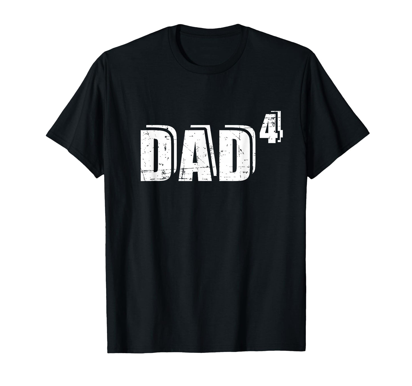 Vierfach Papa Vater Hoch 4 T-Shirt - Unique Graphic Unisex - T-Shirt, Sweatshirt, Hoodie