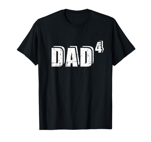 Vierfach Papa Vater Hoch 4 T-Shirt - Unique Graphic Unisex - T-Shirt, Sweatshirt, Hoodie