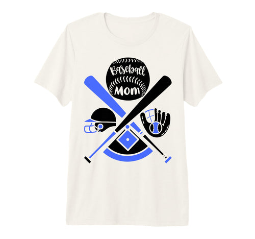 Baseball Mom Sports Mother Mom Sport T-Shirt - Graphic Print Men Women - T-Shirt, Sweatshirt, Hoodie