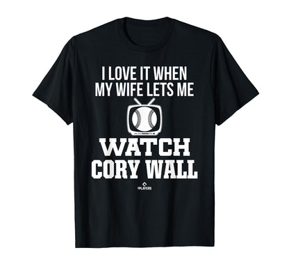 My Wife Lets Me Watch Cory Wall T-Shirt - Unique Graphic Men Women - T-Shirt, Sweatshirt, Hoodie
