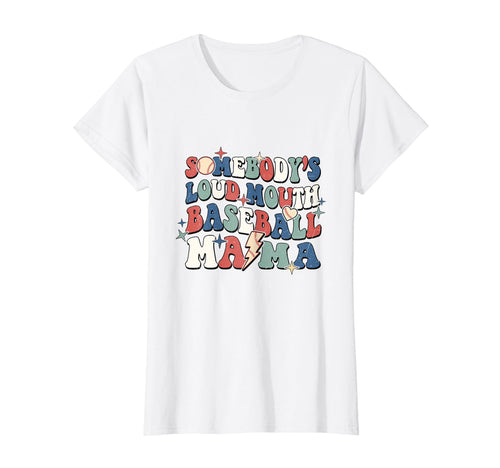 Baseball Mom Proud Moms T-Shirt - Custom Art Print Men Women - T-Shirt, Sweatshirt, Hoodie