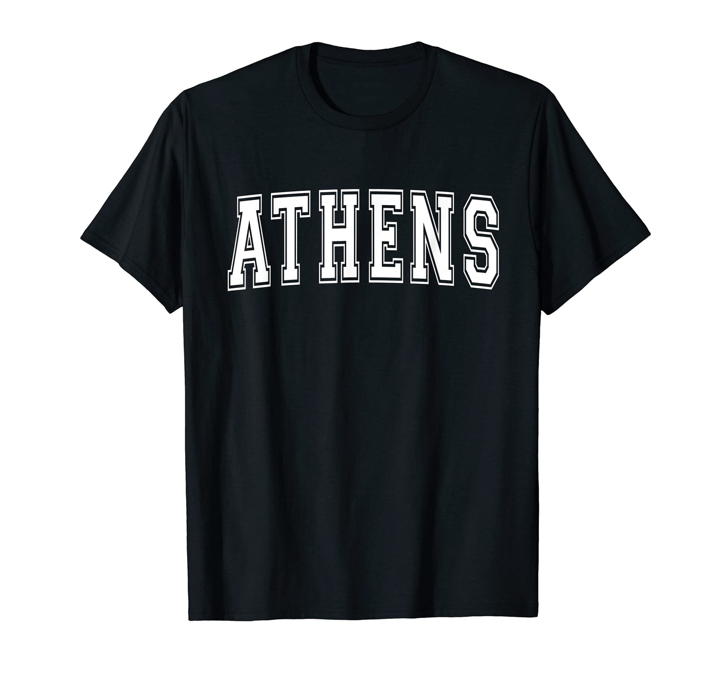 Athens Ga Georgia Usa Sports Varsity T-Shirt - Novelty Apparel Men Women - T-Shirt, Sweatshirt, Hoodie