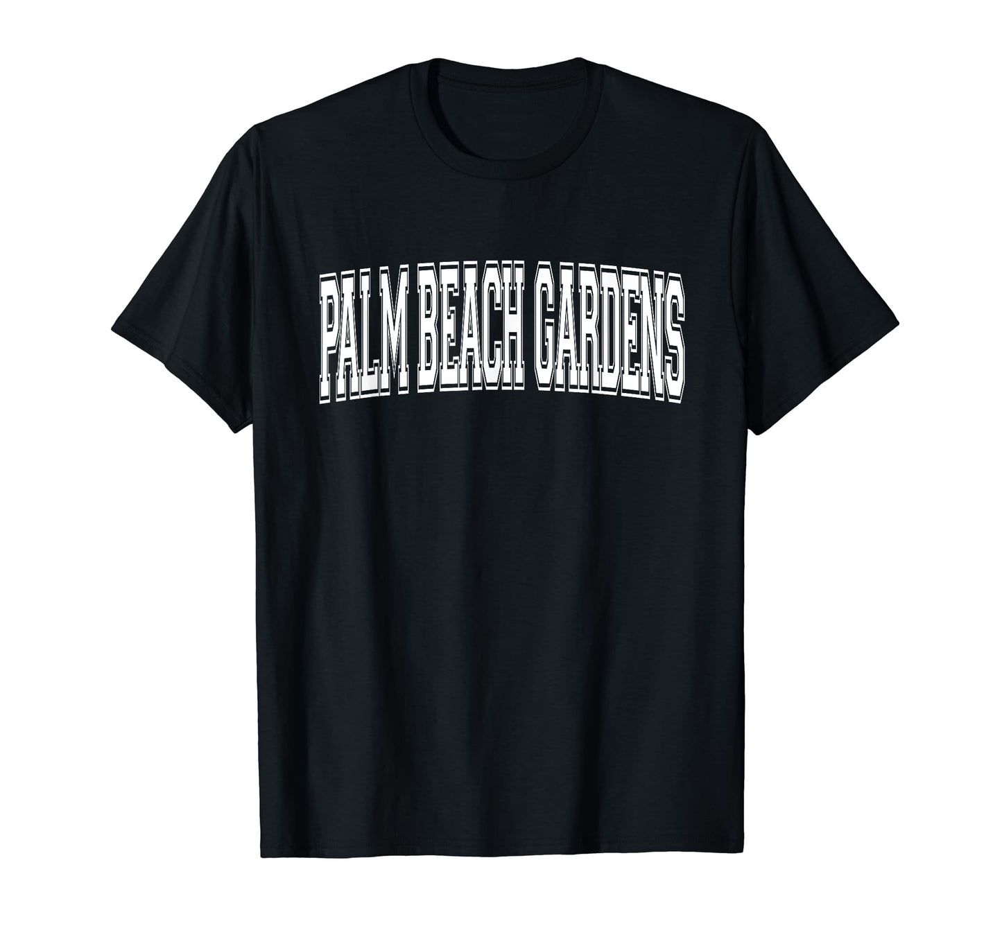 Palm Beach Gardens Fl Florida Sports T-Shirt - Minimalist Print for Adults - T-Shirt, Sweatshirt, Hoodie