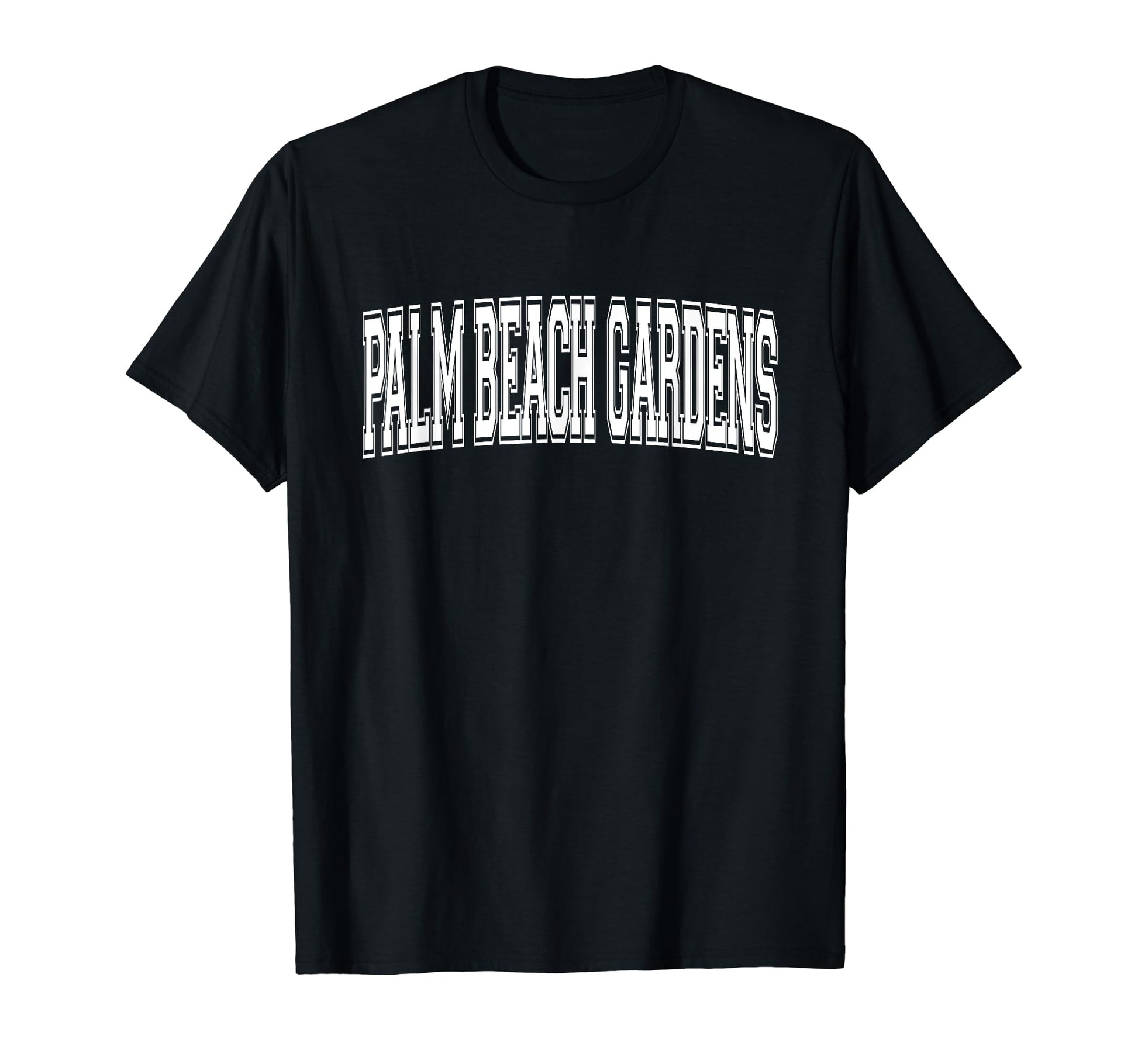 Palm Beach Gardens Fl Florida Sports T-Shirt - Minimalist Print for Adults - T-Shirt, Sweatshirt, Hoodie