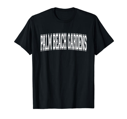 Palm Beach Gardens Fl Florida Sports T-Shirt - Minimalist Print for Adults - T-Shirt, Sweatshirt, Hoodie