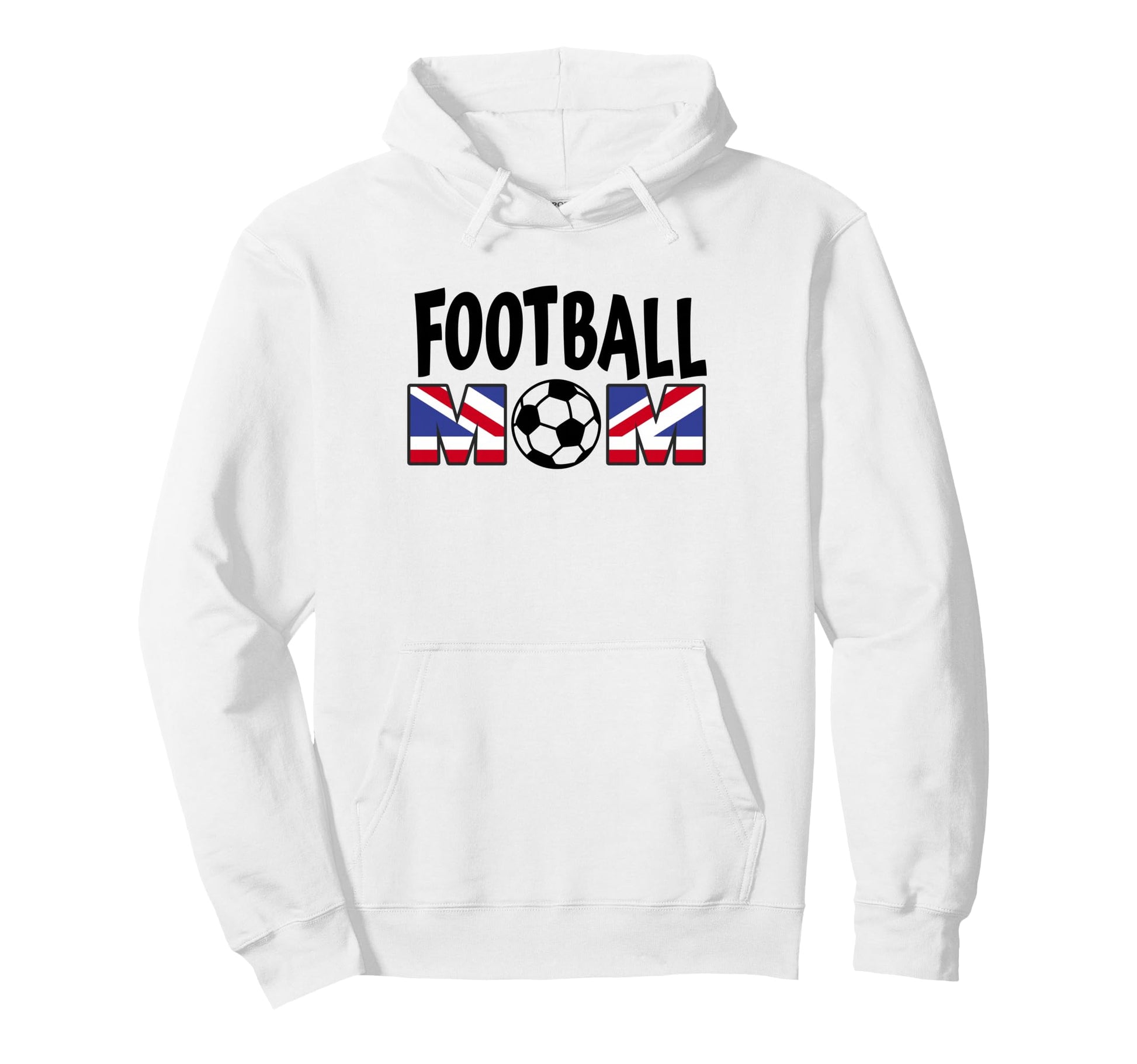 Football Mom Soccer Game Day Gift Proud Hoodie - Novelty Apparel Unisex - T-Shirt, Sweatshirt, Hoodie