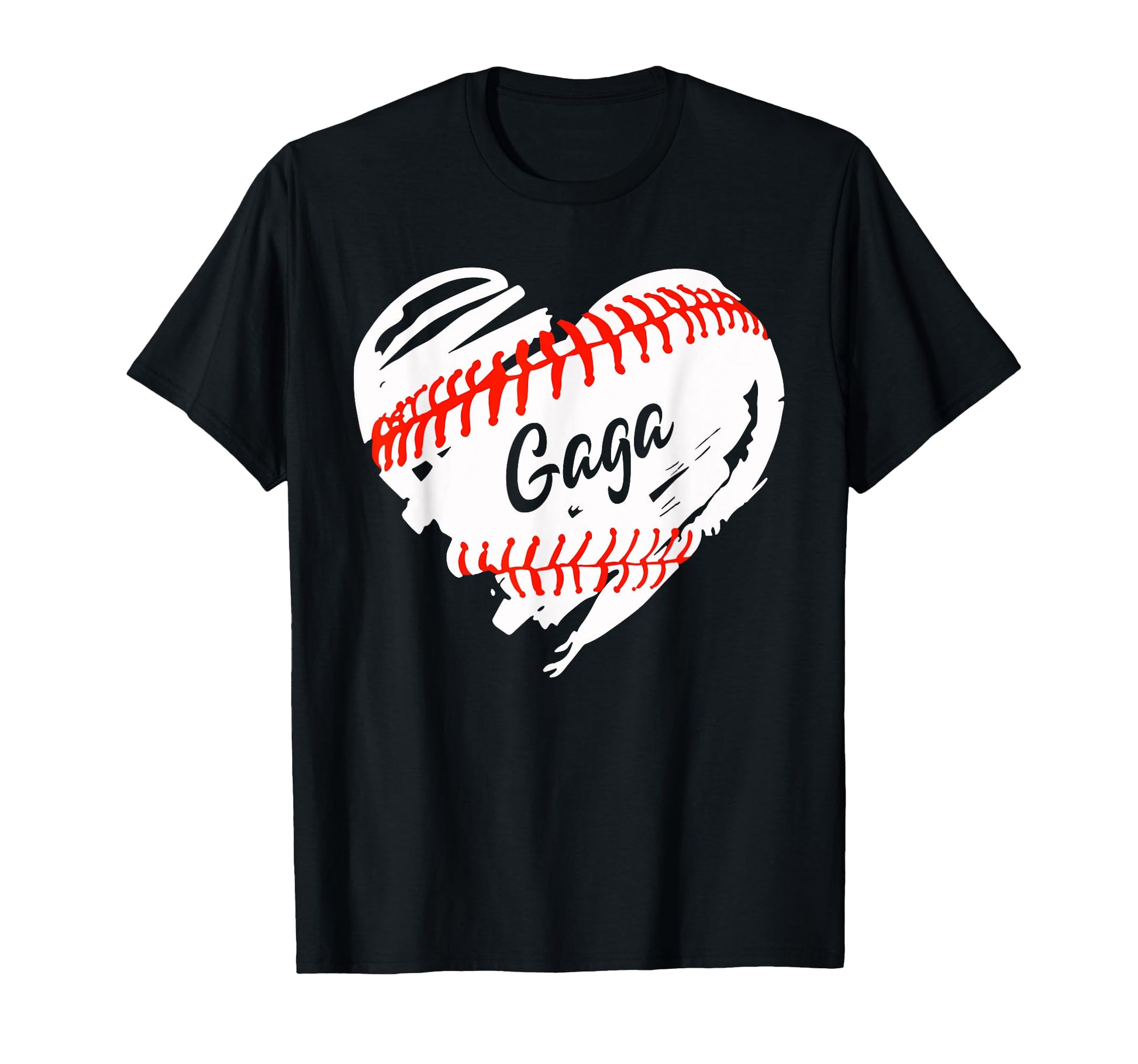 Baseball Heart Baseball Gaga Softball T-Shirt - Fun Novelty Design Unisex - T-Shirt, Sweatshirt, Hoodie