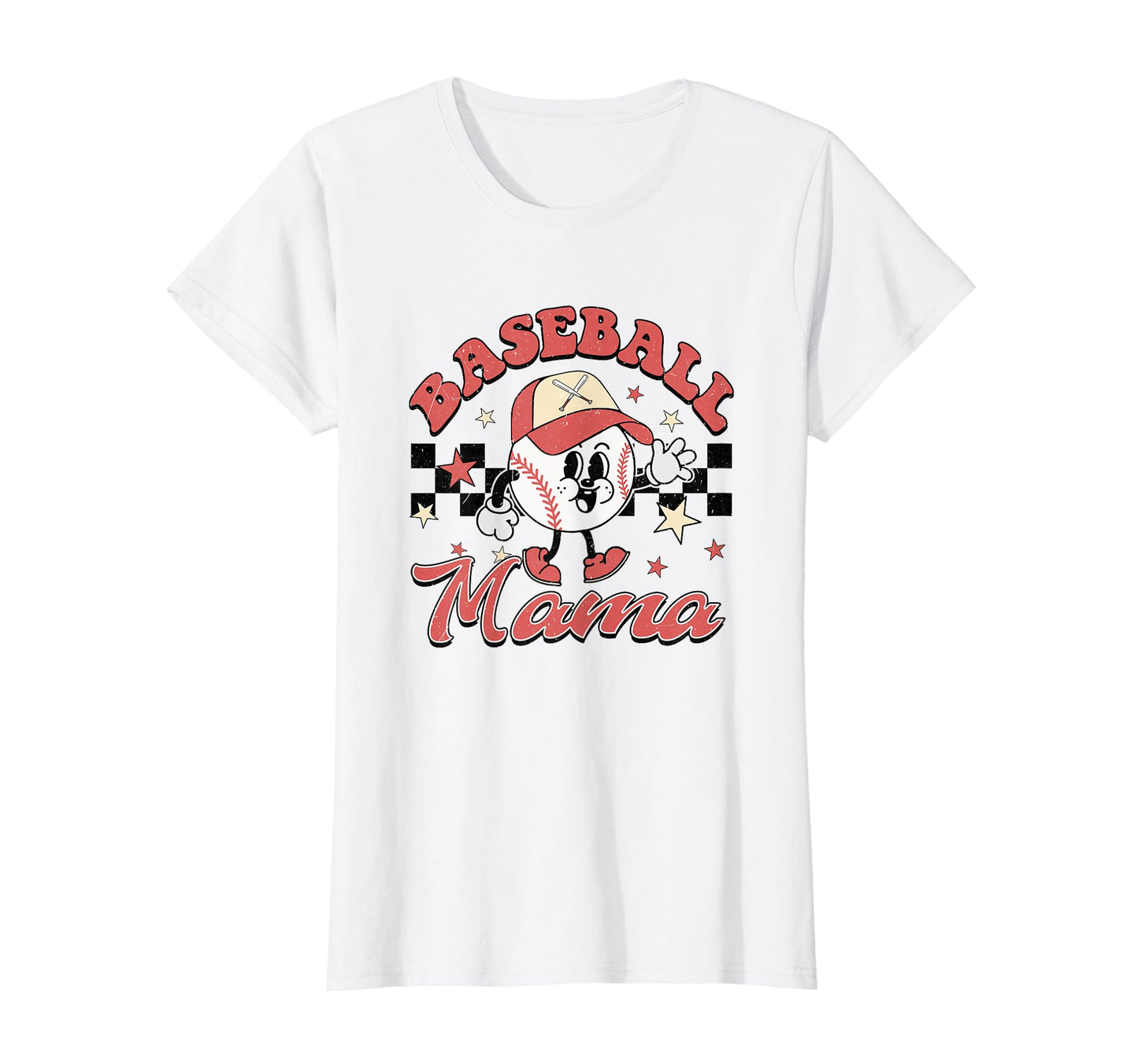 Baseball Mom Proud Moms T-Shirt - Custom Art Print Unisex - T-Shirt, Sweatshirt, Hoodie