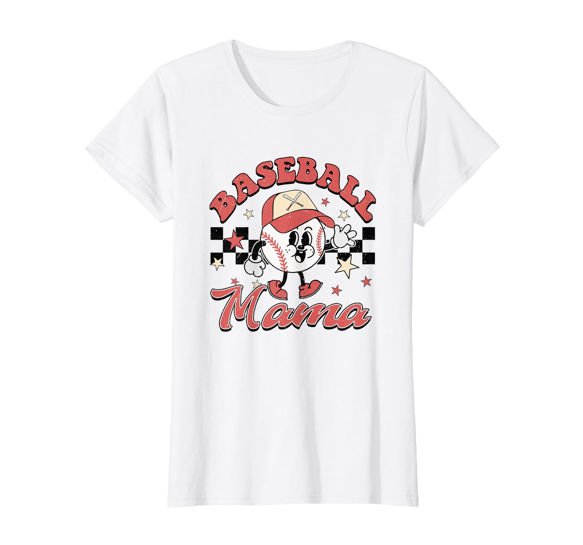 Baseball Mom Proud Moms T-Shirt - Custom Art Print Unisex - T-Shirt, Sweatshirt, Hoodie