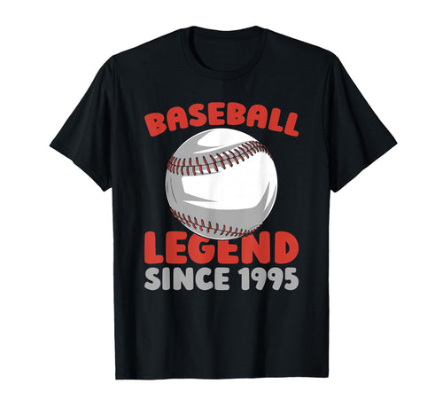 Born 1995 Team Player Sport Baseballer T-Shirt - Graphic Print Unisex - T-Shirt, Sweatshirt, Hoodie