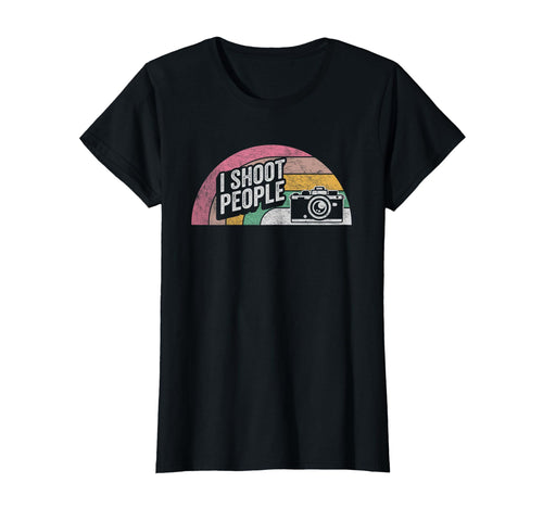 Funny Photographer Camera I Shoot T-Shirt - Casual Everyday Wear Men Women - T-Shirt, Sweatshirt, Hoodie
