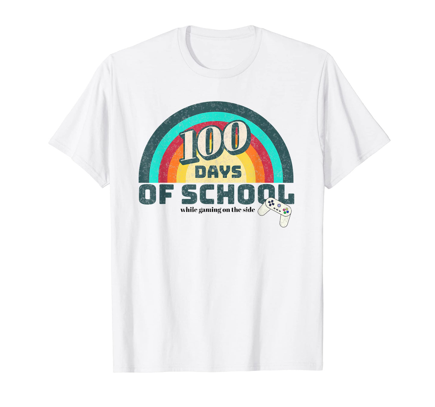 Funny 100 Days School While T-Shirt - Casual Everyday Wear Men Women - T-Shirt, Sweatshirt, Hoodie